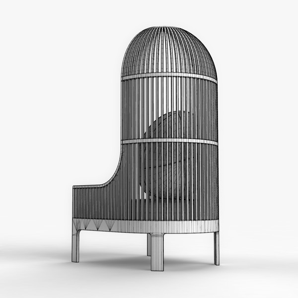3d nest lounge chair - Nest Lounge Chair by Ausonian
